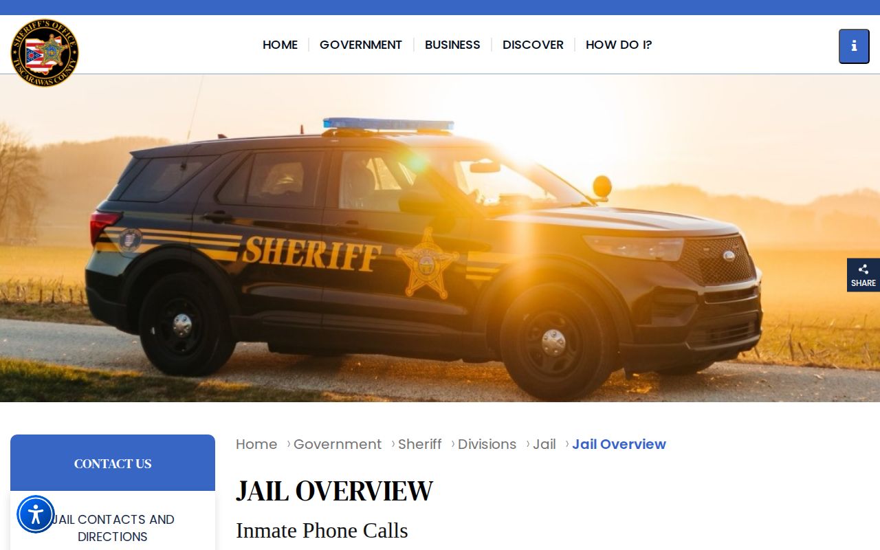 Tuscarawas County jail release property and reentry information